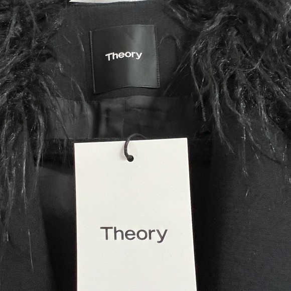 Theory - Faux Fur Vest - Picture 4 of 5